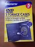 034707019812 Memorex Dvd Video Movie Storage Cases New In