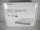 650le 034707982512 Memorex Dvd Writer Slim White External Mint In Box Never Used
