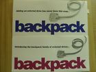 14900138 Microsolutions Backpack Model External Tape Drive And Adapter