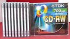 Cd-rw80 4902030307868 Tdk Lot 10