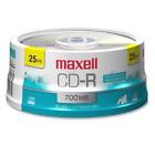 648445 Maxell 700mb Cd-r Write 025215625732