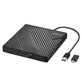 Amicool 791313125350 External Dvd Drive Usb 3.0 C Cd Burner Cd/dvd /-rw Optical