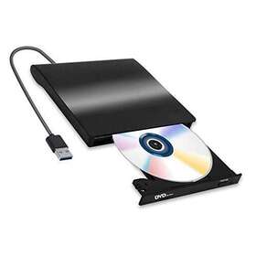 Appinessey 737590582431 External Cd/drive For Laptop Usb 3.0 Portable Cd /-rw Drive Slim /cd Rom Rewr