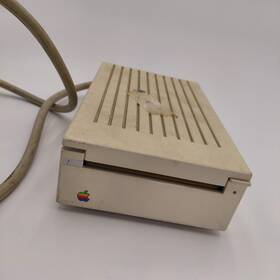 A2m2053 Apple Vtg Llc 3.5 Inch Unidisk Floppy Disk Japan Cord Untested Part Only