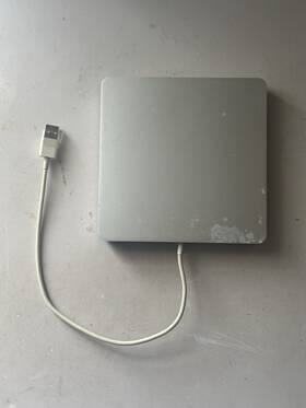 C17xfdf0f4gw Apple Superdrive Usb Slim External Cd Dvd Drive Silver Read/write Formats
