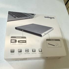 X000yvmcod Archgon Stream Mini Usb 2.0 External Dvd/cd Rw Drive Silver Mac Compatible