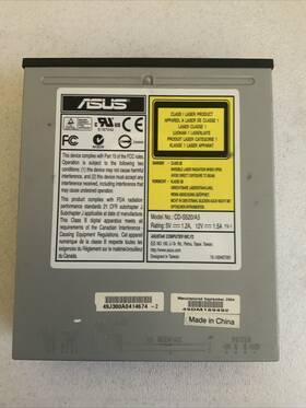 Cd-s520a Asus Internal Desktop Player Model Black New
