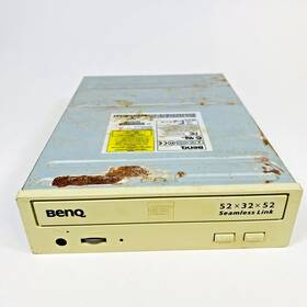 5232w Benq Cd Burner - Model 52x Cd-r 32x Cd-rw Cd-rom Ide Beige -untested