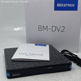 Bm-dv2 Blitzmax Usb 3.0 Type-c Compatible Windows Mac Linux External Dvd Drive