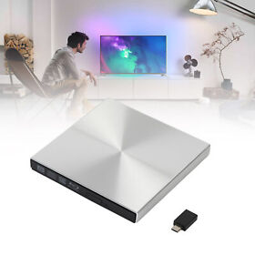 W003-d026-sil Blu Ray Drive Usb 3.0 And Type-c Dvd Burner Portable Bd Combo Player Reader V1