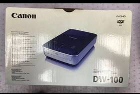 Dim-860 Canon Dw-100 Dvd Burner With Power Adapter And Manual