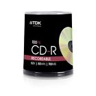 Cd-r80cb100t Tdk Cdr Minute Pack Spindle 804993661848