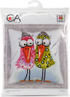 40x40cm-together Cd5265 Rto Collection Dart Stamped Needlepoint Cushion Kit 499995396869