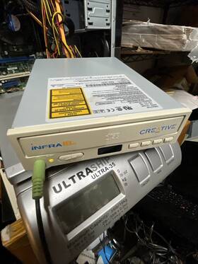 1800-infra Creative 1800 Infra Cd-rom Ide Drive Cd1220e Tested Working