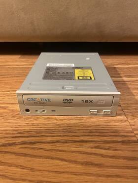 Dvd1610e Creative Pc-dvd Dvd-rom 16x For Pc - Untested