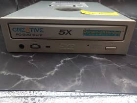 Dvd5241e Creative Vintage Pc-dvd 5x Ide Dvd-rom Optical Drive Cdrom Untested