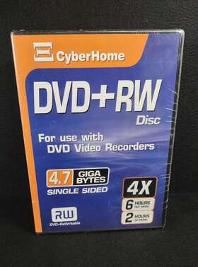 Cyberhome 631351851791 Cyber Home Dvd Rw 4.7 Giga Bytes Disc-# 97 Pack Of 5