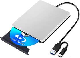 Dainty 708200526176 External Blu-ray Drive Compatible With Read Bd Dvd Cd