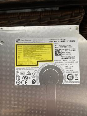 Cn-09m9fk Dell 09m0fk Inspiron Cd/dvd-rw Disc Drive Gu90n - Ships Today