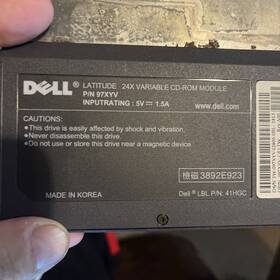 41hgc Dell 1hgc Latitude 24x Variable Cd-rom Module 5v. 1.5a Made In Korea