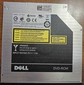 Dv-18sa Dell Dv18-sa / Teac Ultra-slim 8x Sata Optical Dvd-rom Drive