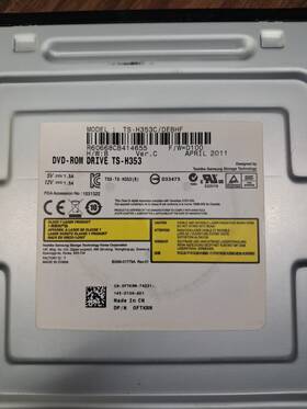Ts-h353c Dell Ts-h353/debhf Ts-h353c/debhf Dvd/rw Sata Disc Drive Oftkrm