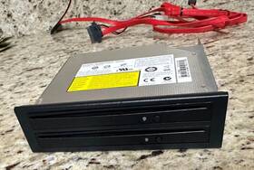 Ad013-2101a Digistor Rare Dual Slimline Dvd R/rw Slot Loading Drives With 5.25 Inch Desktop Pc Bay - Used
