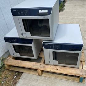 N133a Epson Pp-50 Disc Producer Cd/dvd Writer Printer Usb Lot Of 4 As Is