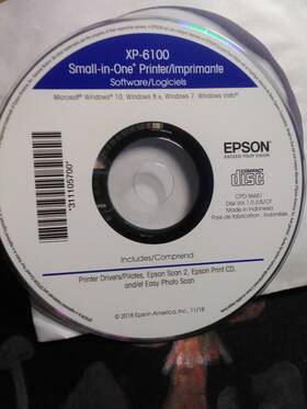 Xp-6100 Epson Cd Small-in-one Printer Software 2018 Microsoft Windows 10 More