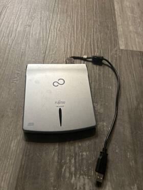 Fmv-ncd51s Fujitsu External Cd Drive Portable Player Burner