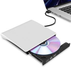 Hcsunfly 630934796627 External Cd/dvd Drive For Laptop Usb 3.0 Ultra-slim Portable Burner Writer C