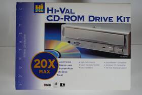 H52a-00r Hi-val Cd-rom Drive Kit 20x Max Windows 95 Compatible In Box Retro Computer Part
