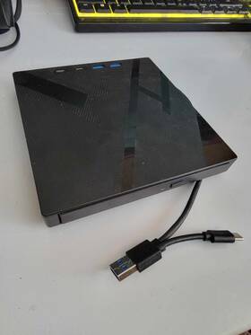 D-bdkl-f10 Hirucy 7-in-1 External Blu-ray Drive Usb 3.0 Type-c Bd Cd Dvd Rw Optical Burner