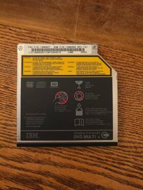 Uj-830b Hitachi-lg 40y8783 Ibm Ultrabay Enhanced Cd-rw Dvd-rom Disk Drive-model#uj-830b From Panasonic Lap
