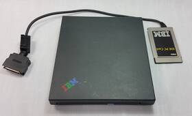 Xm-1702b Ibm 00n7940 Thinkpad External 24x Cd-rom Drive 5.25 Inch 37l1513