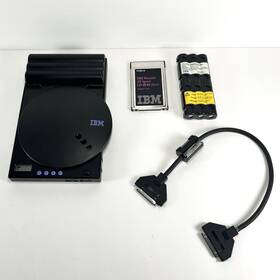 1969-008 Ibm Vintage Portable External Cd-rom Drive Model Type/model Read