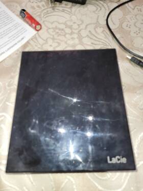 Psc2 Lacie Usb 2.0 8x Portable Dvd -rw Drive Design By Sam Hecht