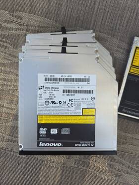 7lbhb228857 Lenovo Lot Of 6 External Dvd Drive -used