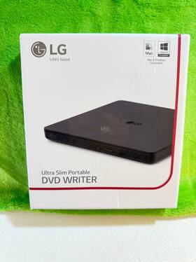 Gp60ex70 Lg Ultra Slim Portable Dvd Writer Mac Windows Compatible