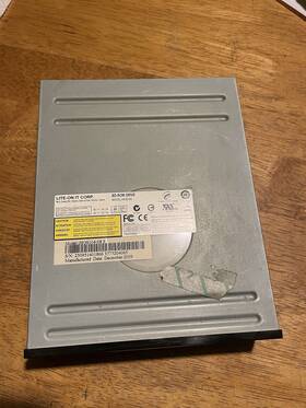 Hos104 Lite-on Bd-r Dvd-/ R W Cd-r Blu-ray Dvd Rom Drive -tested And Working