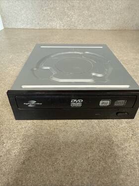 Ihap222-06-9 Lite-on Vintage Dvd/cd Dvd-rw Ide Burner Black Retro Drive Tested