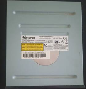 Mrx52325216aji-2 Memorex Cd-rw/dvd-rom Drive - Silver/black Bezel
