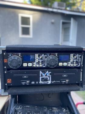Cd-8800usb Mr. Dj Dual Cd / Mp3 With Usb And Sd Card Ports Equipment