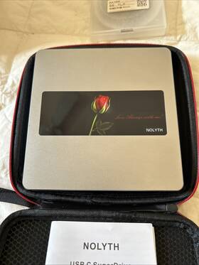 Nolyth 726133312635 External Cd Dvd Drive Plug And Play For Laptop Mac Macbook Pc Windows -