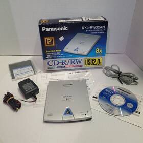 Kxl-rw32an Panasonic Vtg Portable Usb External Cd-rom Cd-r/rw 8x Rewrite