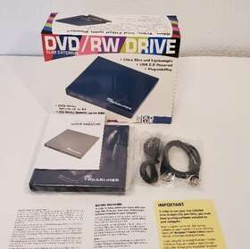 Pc Treasure 674012071893 Cd And Dvd Burner - Portable External Dvd/rw Optical Drive Usb Plug Play New