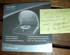 Jr12cdrw Philips Orig Software Install Package For Jr24/12cdrw External Cd-rewriter Drive
