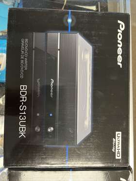 Bdr-x13ubk Pioneer External Blu-ray Drive High Reliability And 16x Bd-r Writing