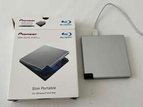 Bdr-xx07s Pioneer Slim Portable Usb 3.0 Blu-ray Burner Bd Dvd Cd Writer M-disc
