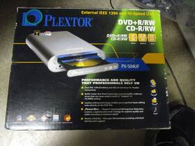 Plextor 765075106834 Px-504uf/sw External Dvd/cd Rewritable Drive Burner 2003